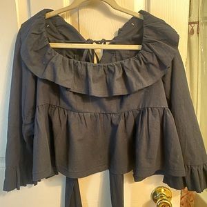 Free People Tulla Babydoll Blouse